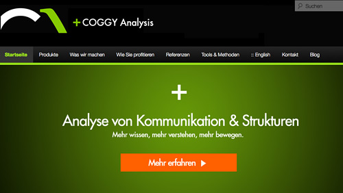 Webseite Analyse, Kommunikationsanalyse