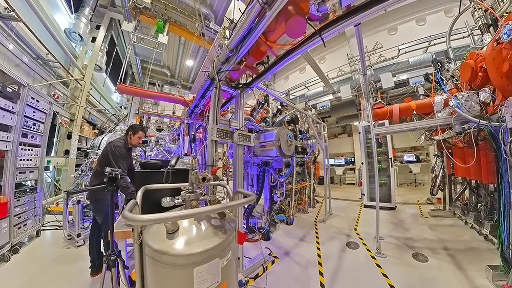 Forschung im Bereich Materialwissenschaft am Max-Plank Institut in Halle