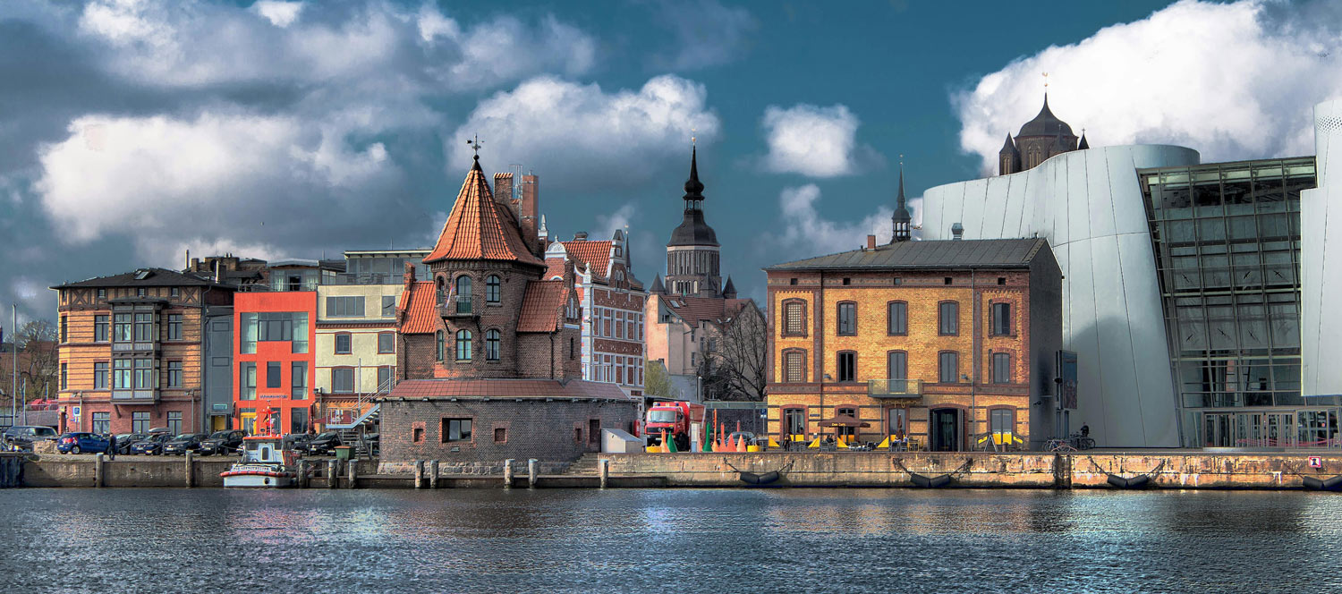 Zwei Stunden bis Stralsund